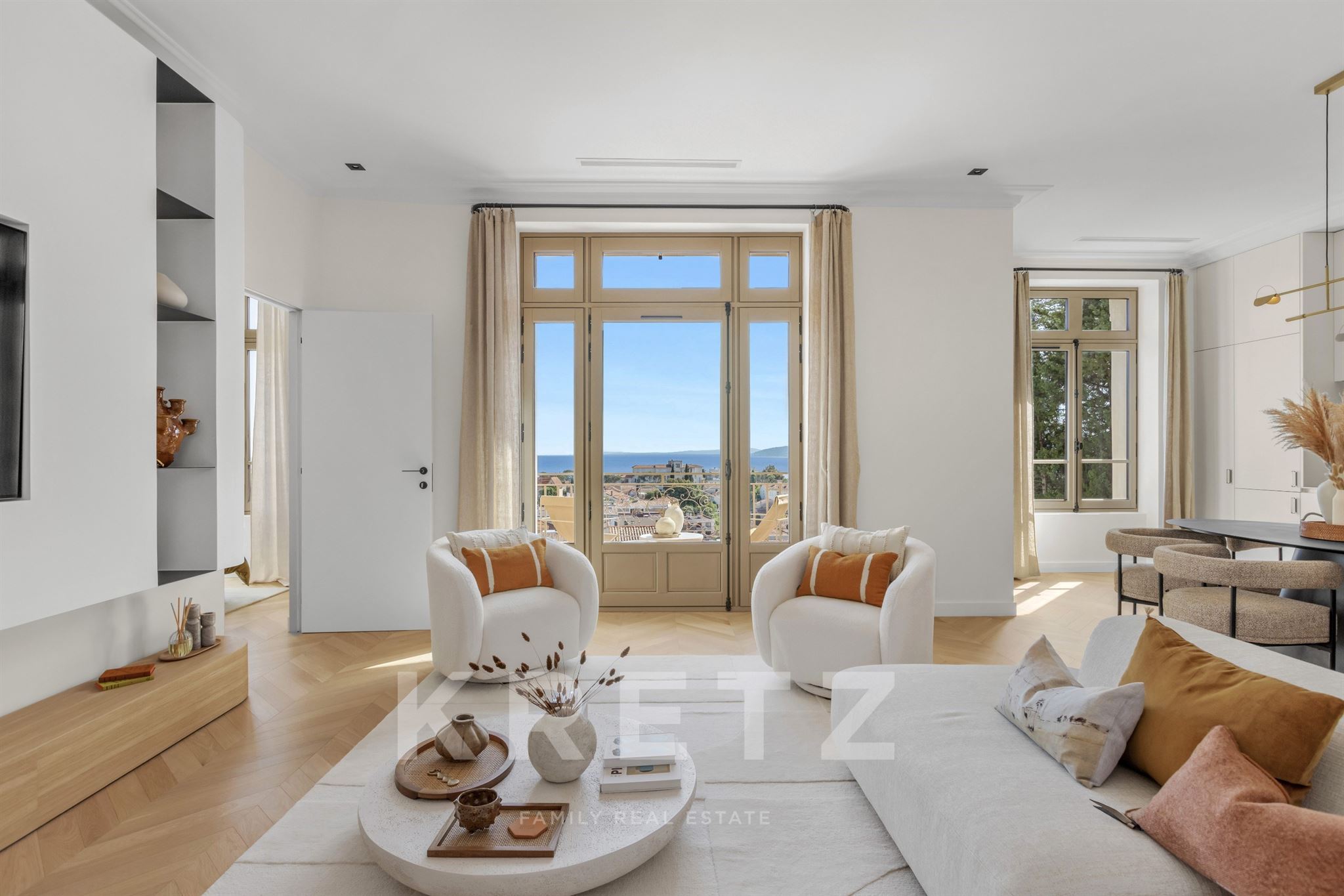 Belle Époque Villa — Sea View, Swimming Pool & Guest House