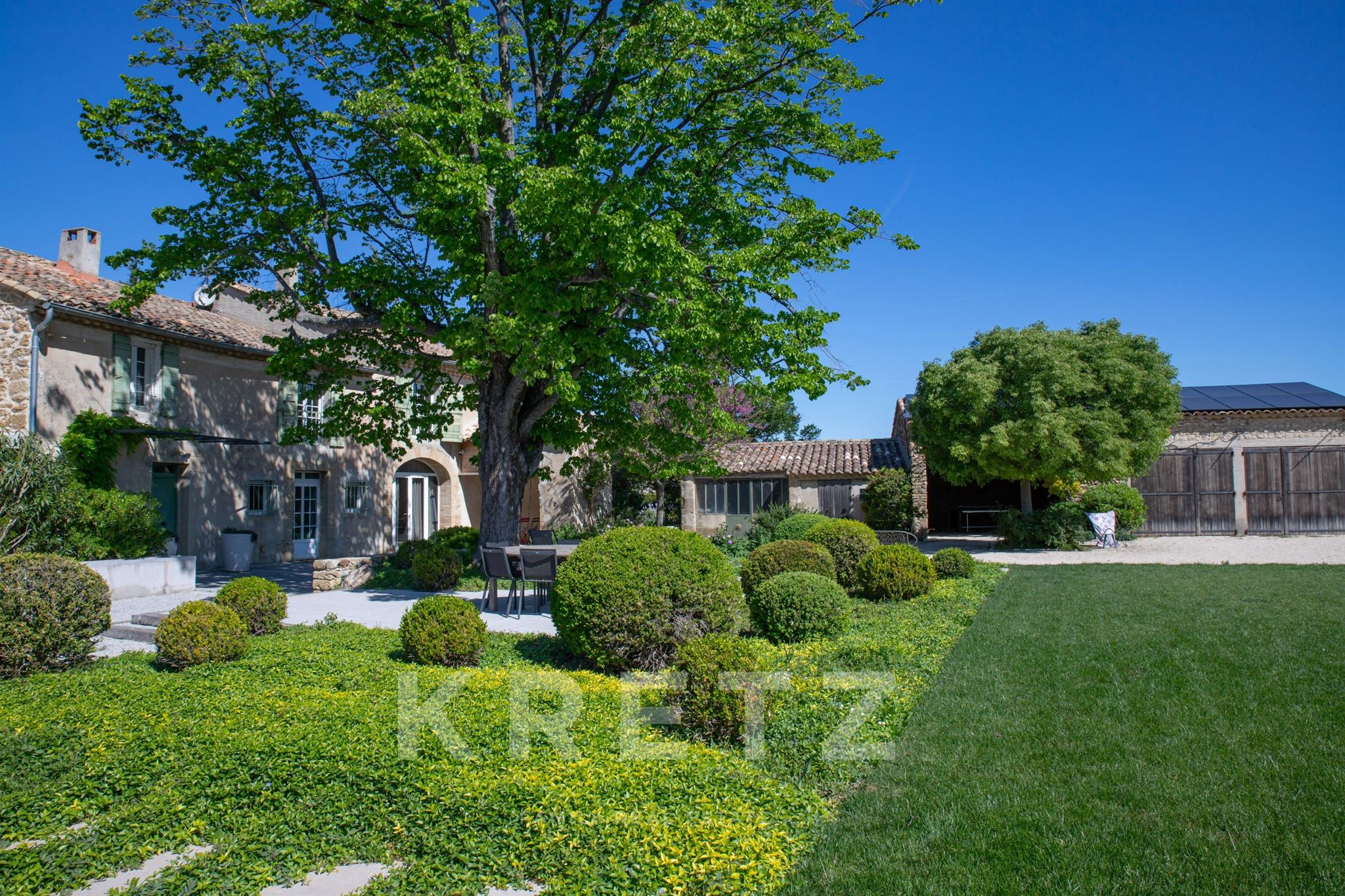 Exceptional property - charming restoration - swimming pool and landscaped garden - panoramic view
