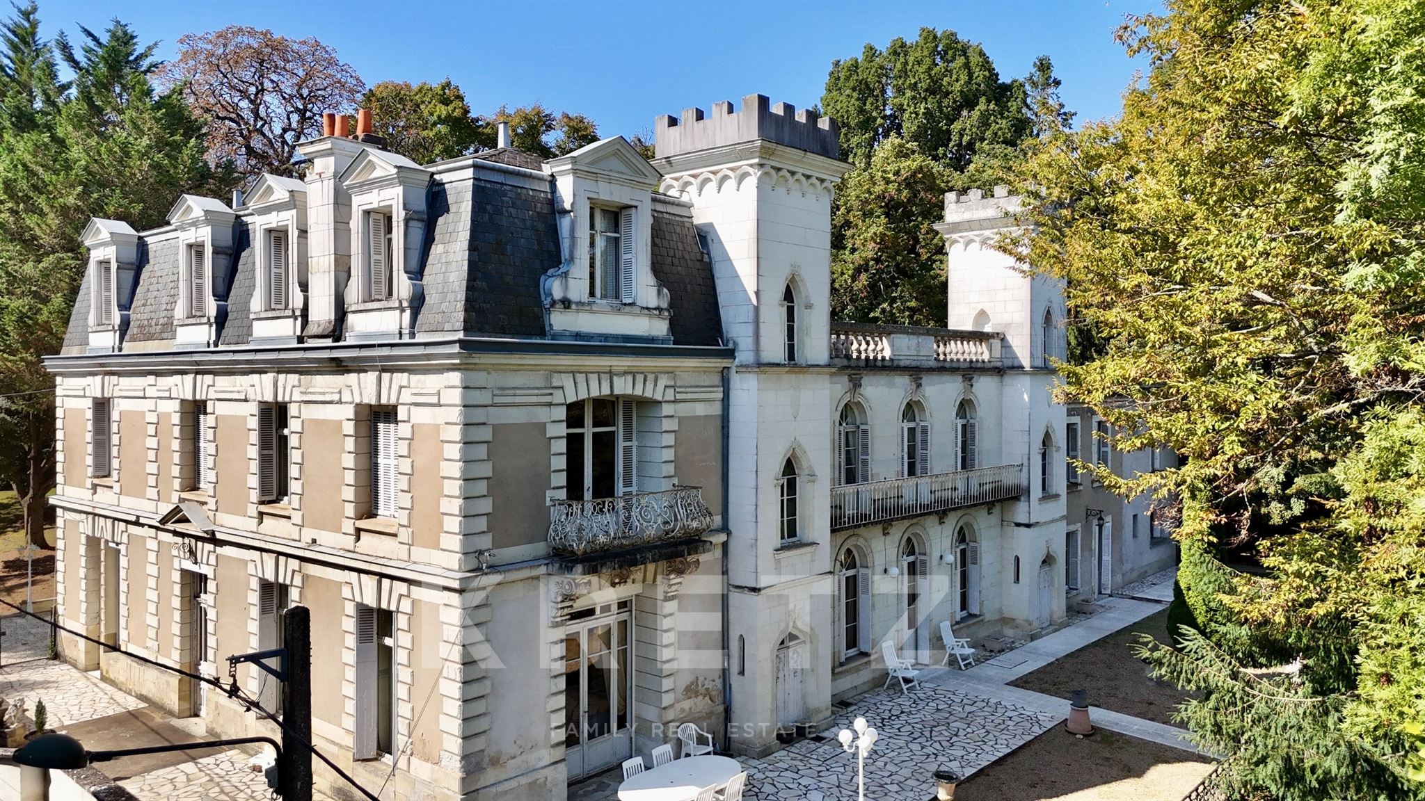 19th-century neo-Gothic castle