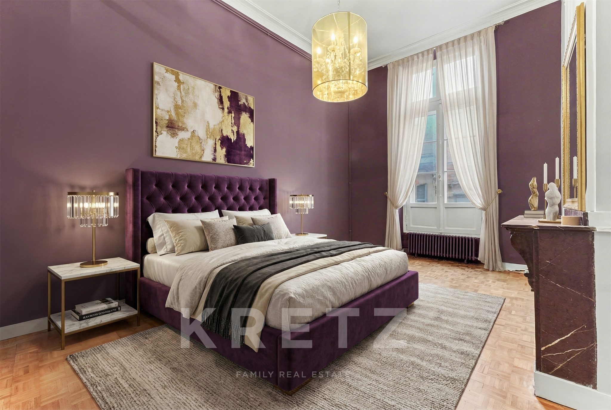 Toulouse – Triangle d’Or, Appartement haussmannien de 160 m² avec ascenseur