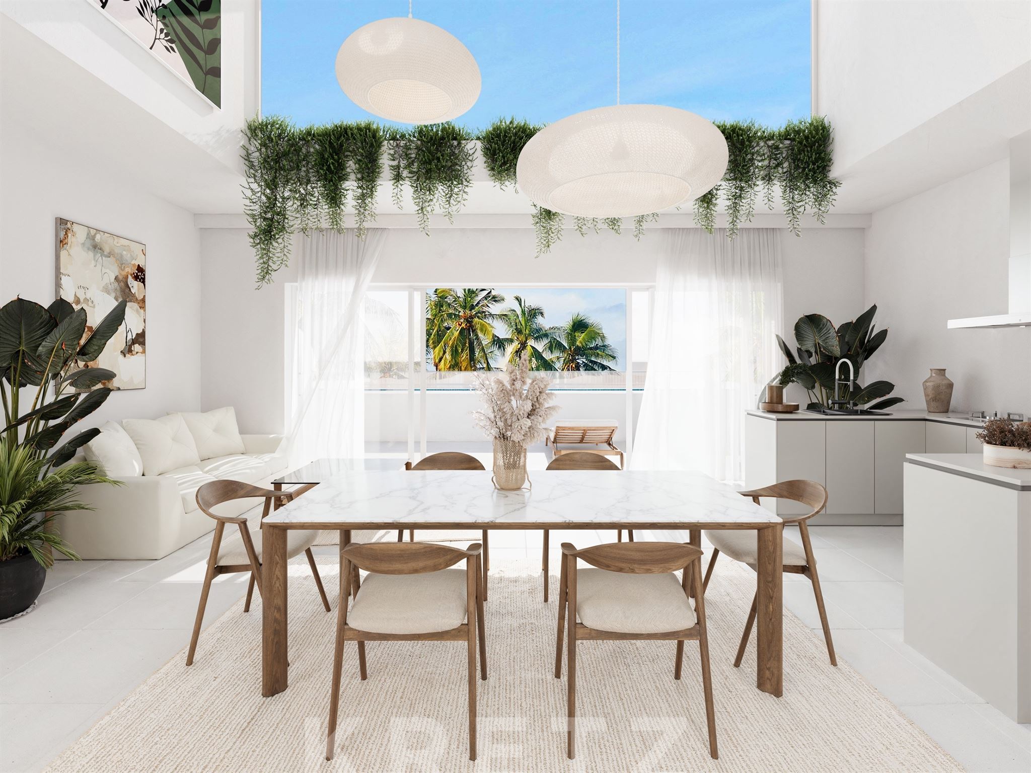 Un penthouse d'exception avec piscine privée et vaste terrasse
