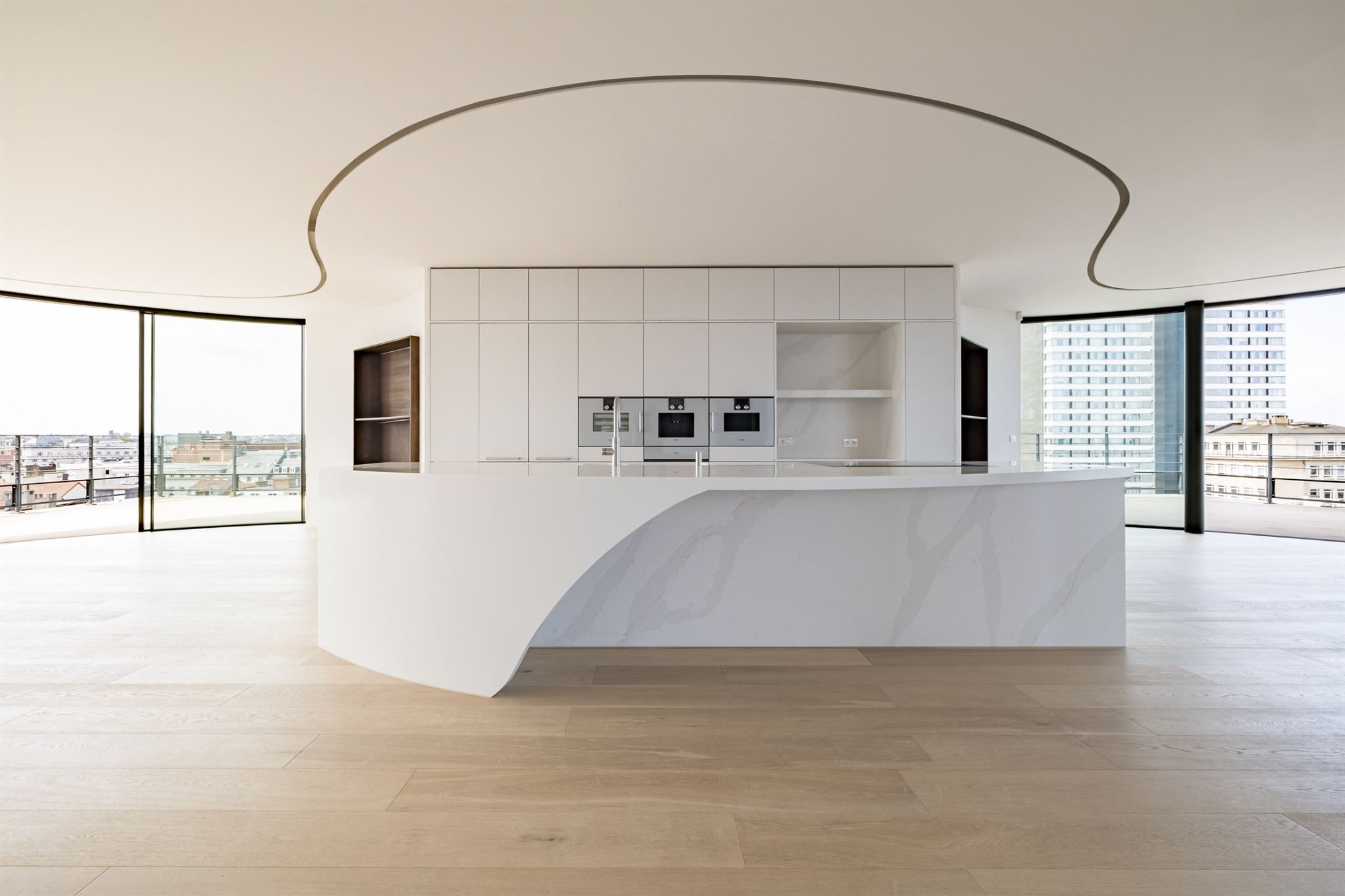 Somptueux appartement de ±308 m² avec terrasse panoramique de ±161 m² – Toison d'Or, Ixelles