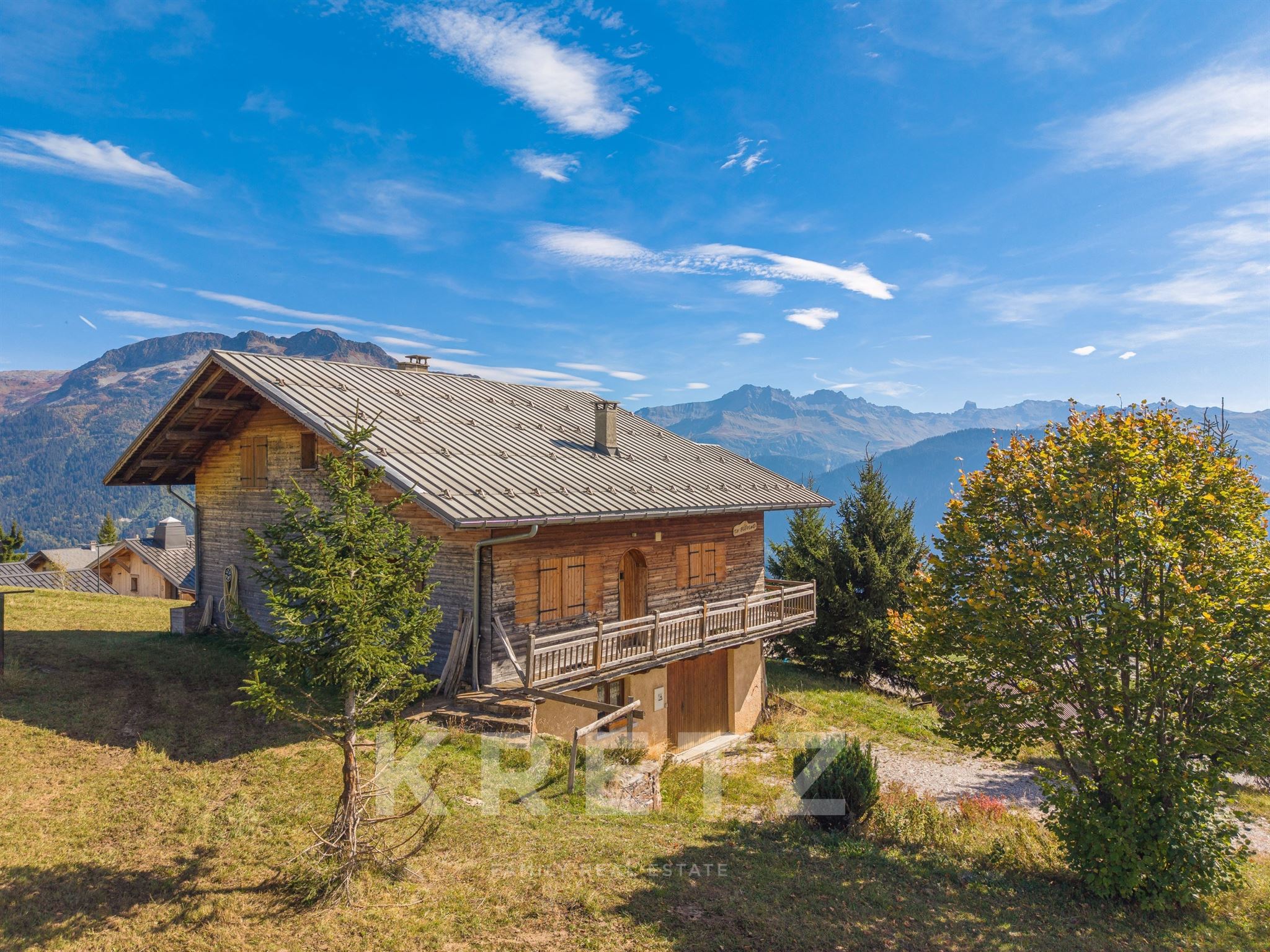 EXCLUSIVE LISTING — HAUTELUCE / LES SAISIES — Authentic Chalet to Renovate - Panoramic Mont-Blanc View