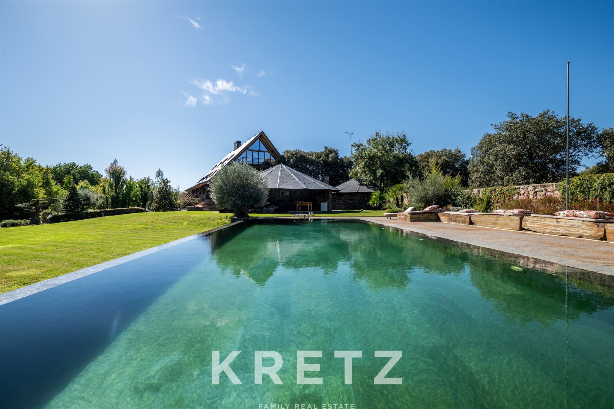 Villa design exclusive en pleine nature