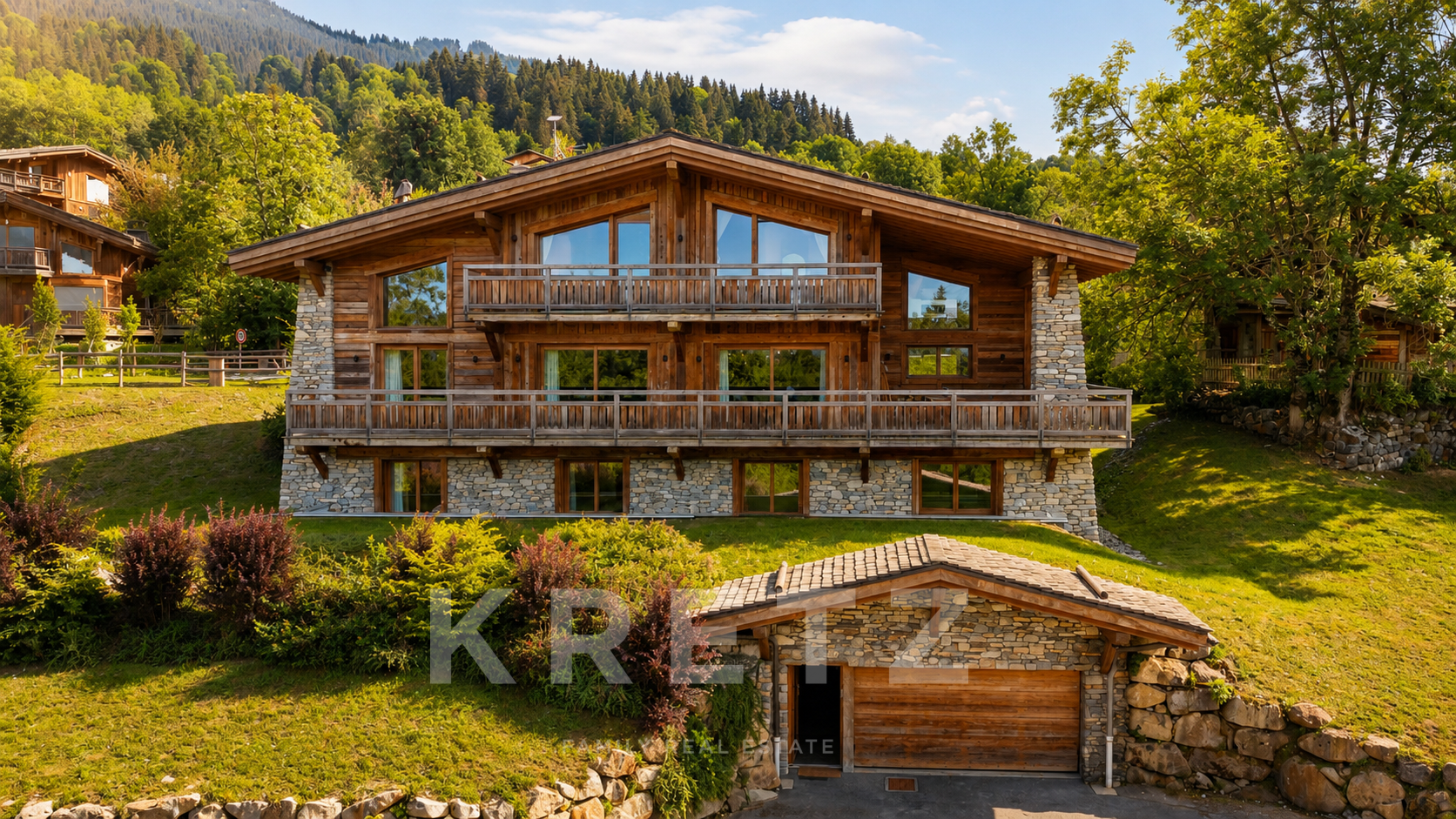 Exceptional Chalet in Megève – 672 sqm, 5 Suites & Indoor Pool