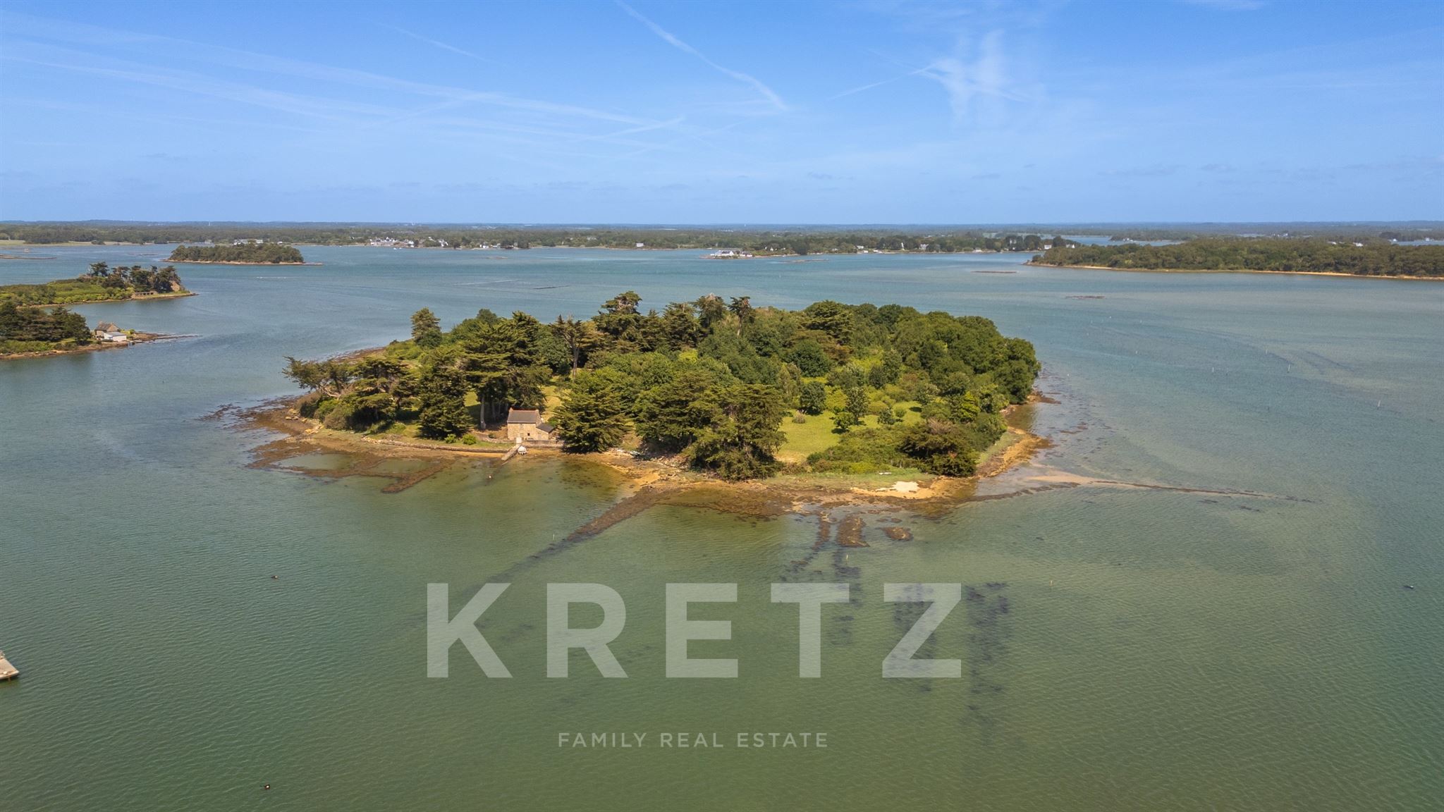 Île privée d’exception en Bretagne Sud