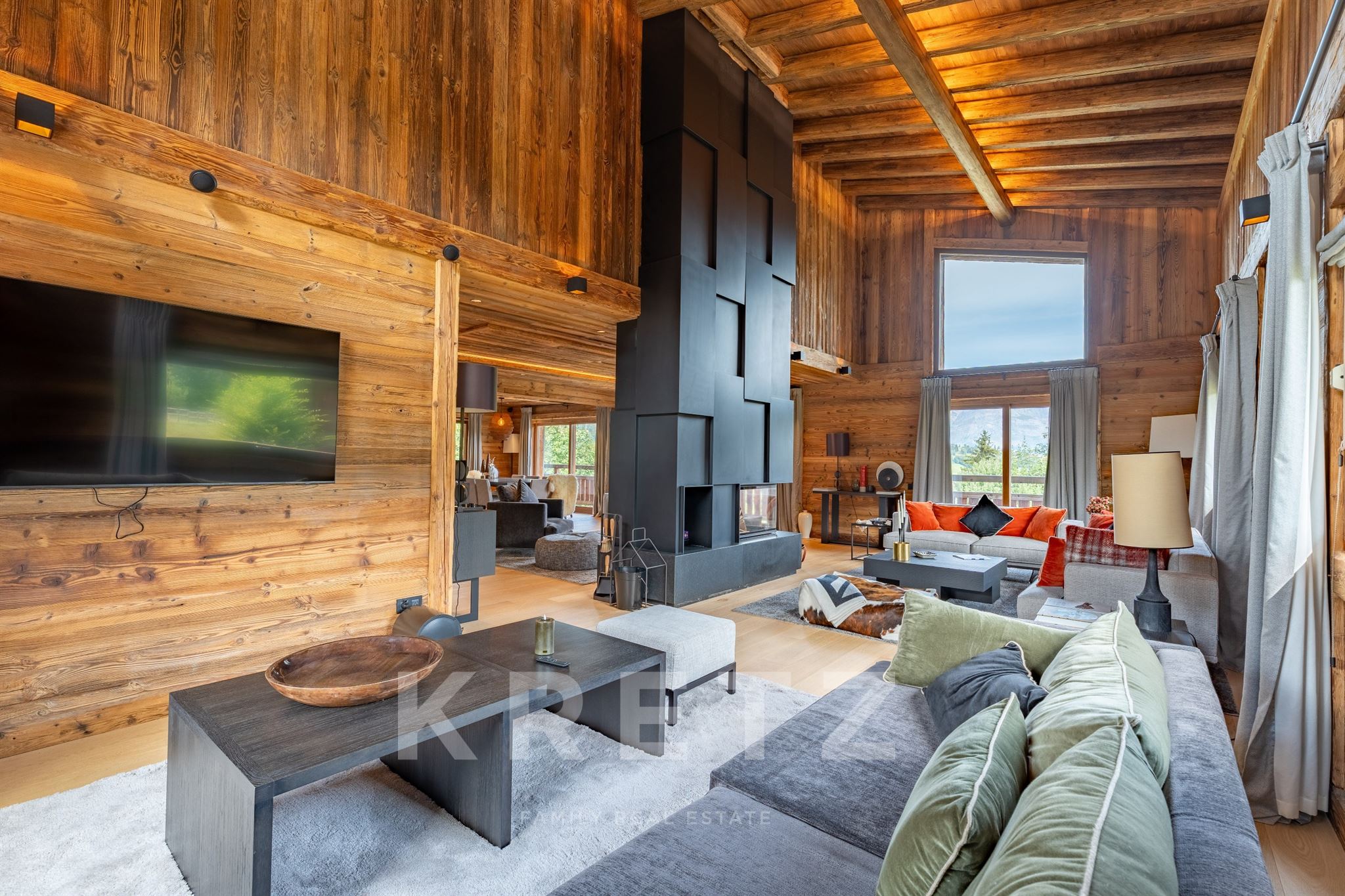 Exceptional Chalet in Megève – 672 sqm, 5 Suites & Indoor Pool