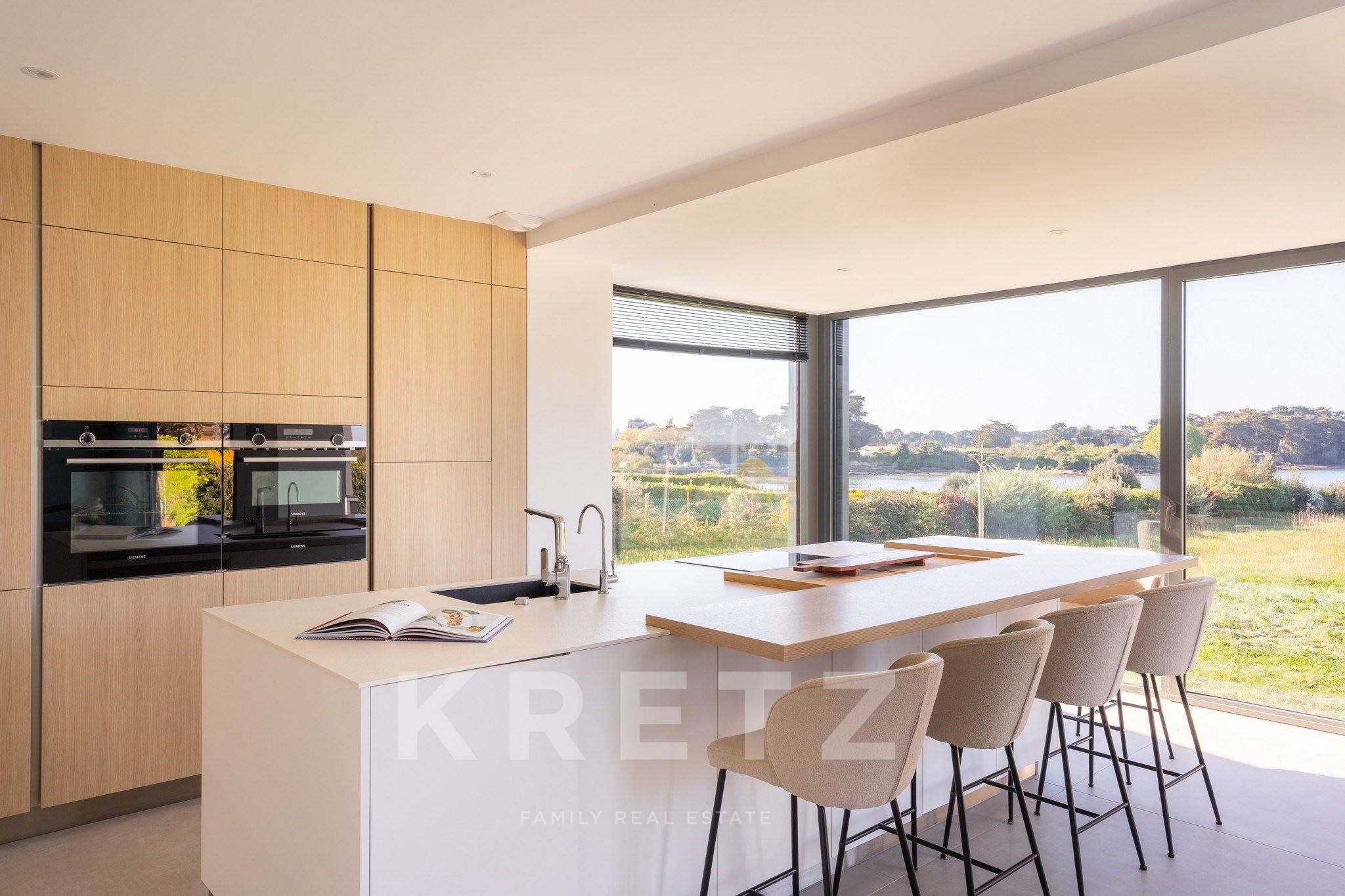 Maison contemporaine avec vue à 180 ° sur le Golfe du Morbihan - Arzon