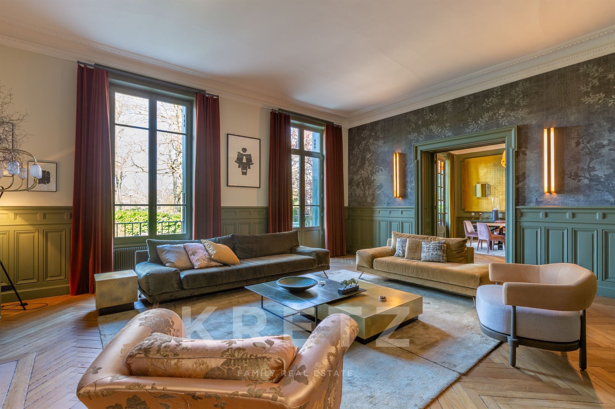 LYON 6 – PARC DE LA TÊTE D'OR | 206 sqm APARTMENT – PRIVATE GARDEN