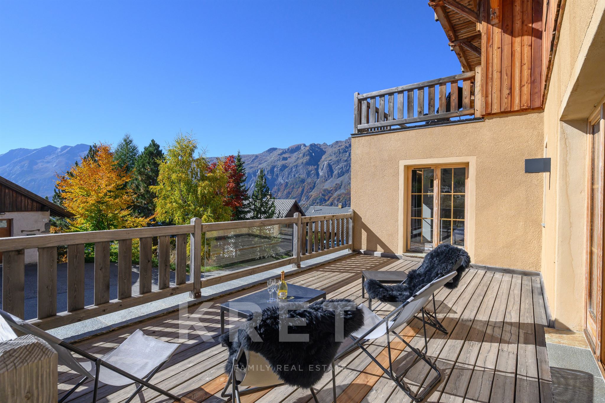 Luxurious chalet Villard Reculas 580 m2- Alpe d'Huez grand domaine