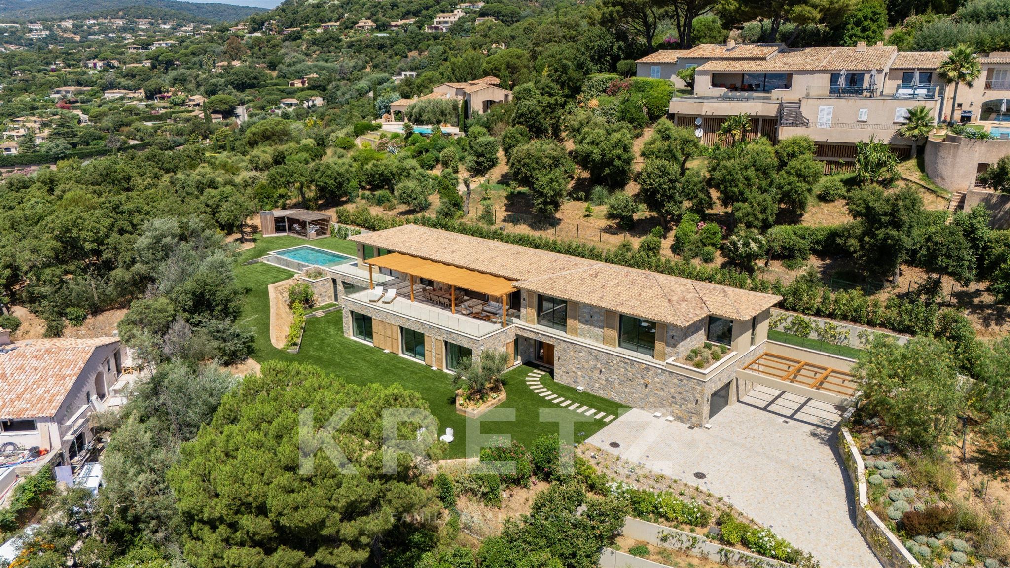 Grimaud - Magnificent sea view villa