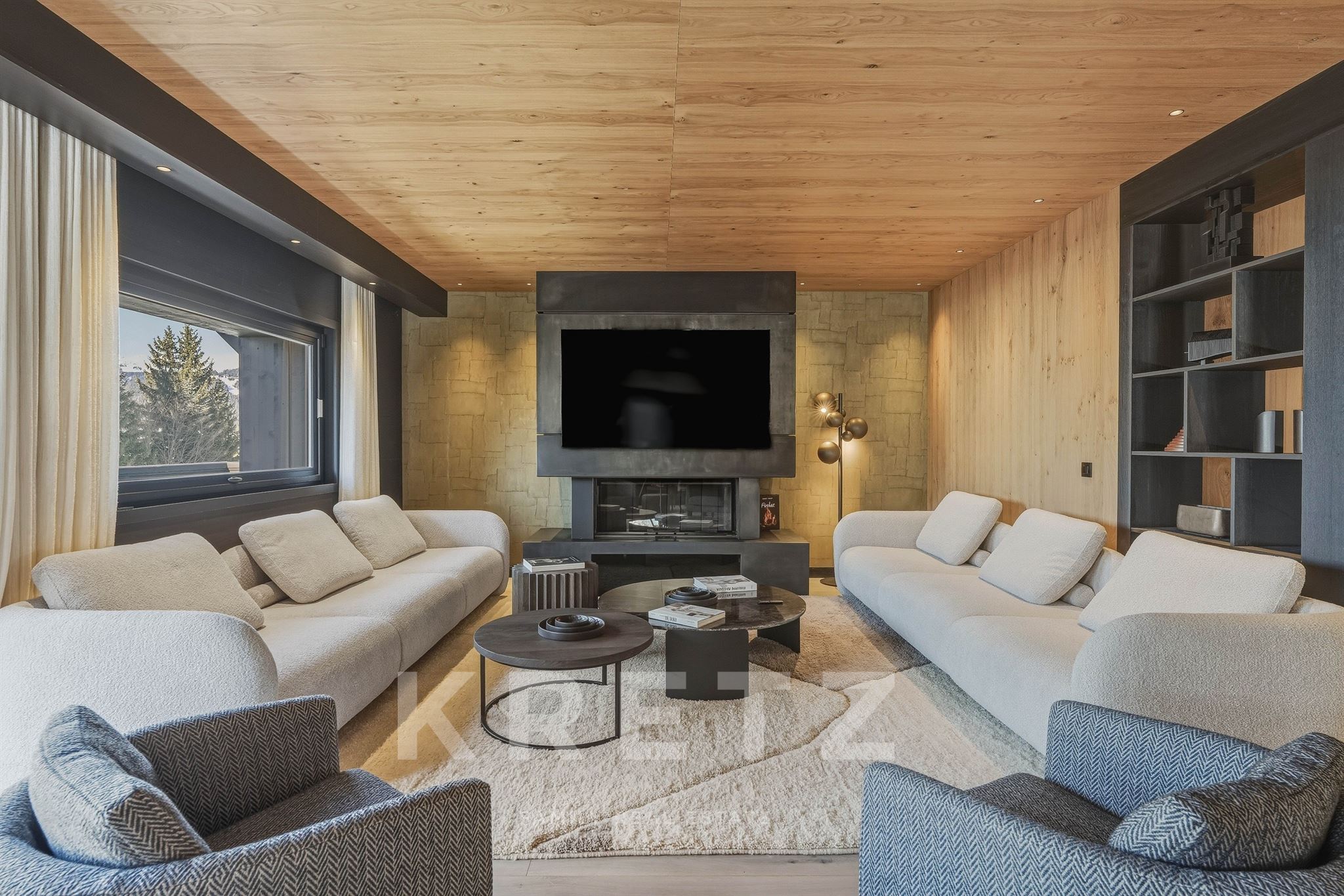MEGEVE - MONT D’ARBOIS - Stunning 450 sqm chalet designed by Le Même, entirely renovated