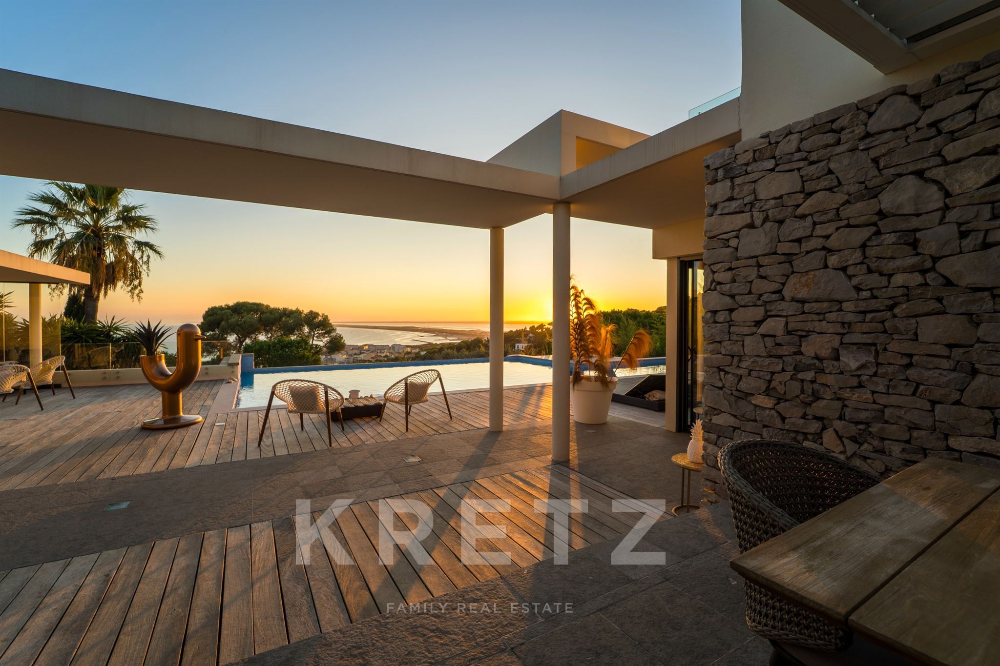 Villa d'exception vue mer