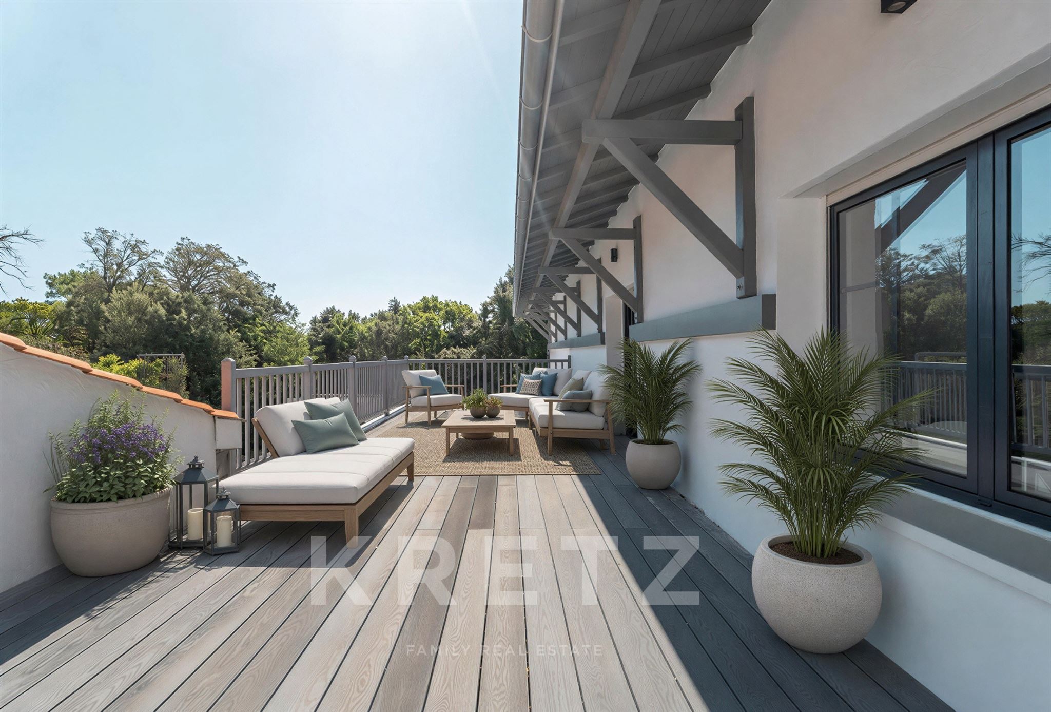 Arcachon / Les Abatilles – Grande villa familiale 410m², à pied de la plage Pereire