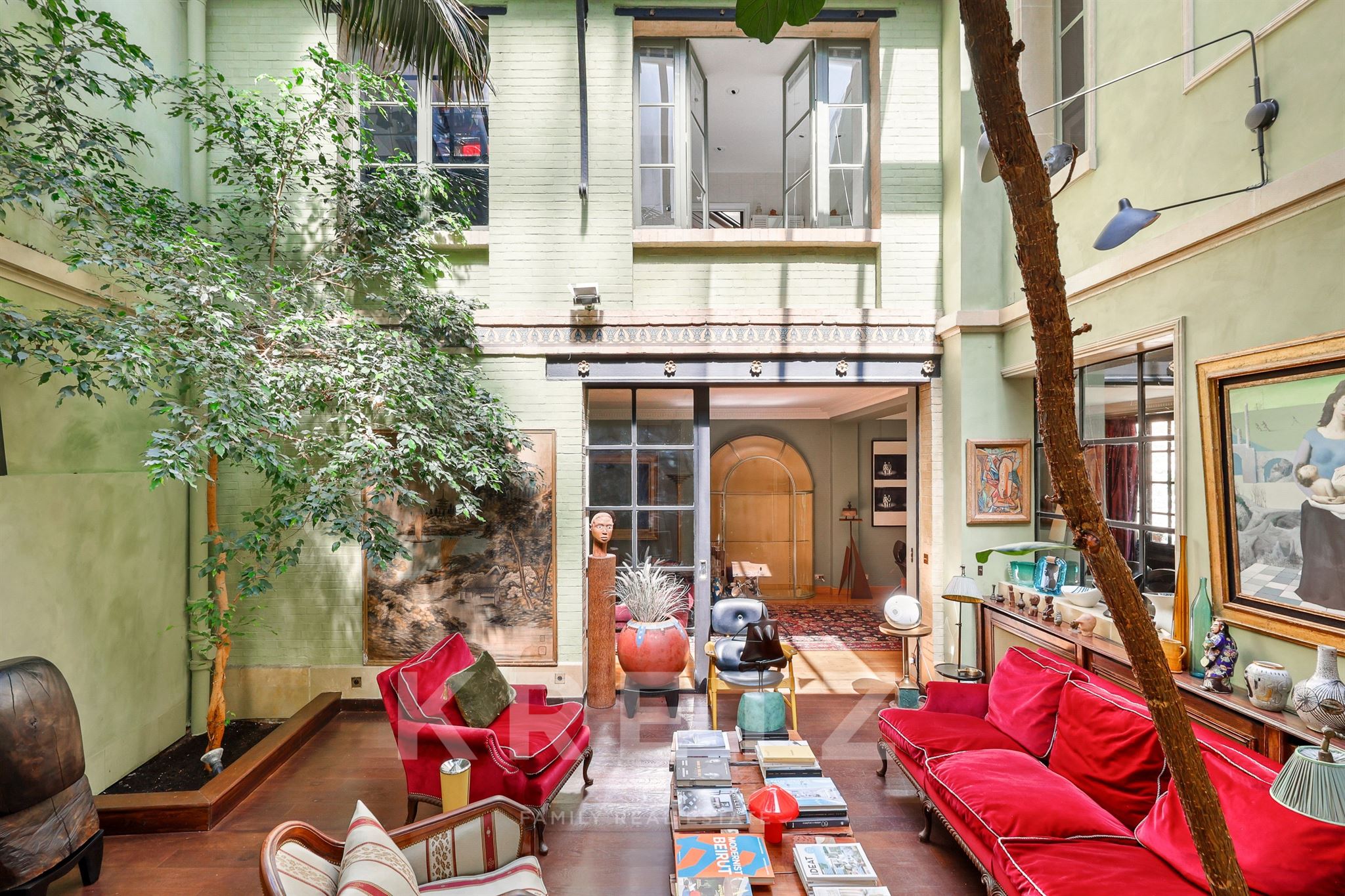 Paris XVIème - Une maison familiale avec jardin