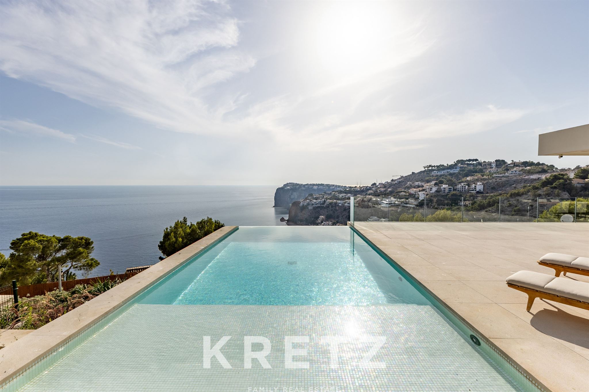 Prestigious Contemporary Villa with Sea Views and Panoramic Rooftop Solarium in Cala Llamp, Port d’A