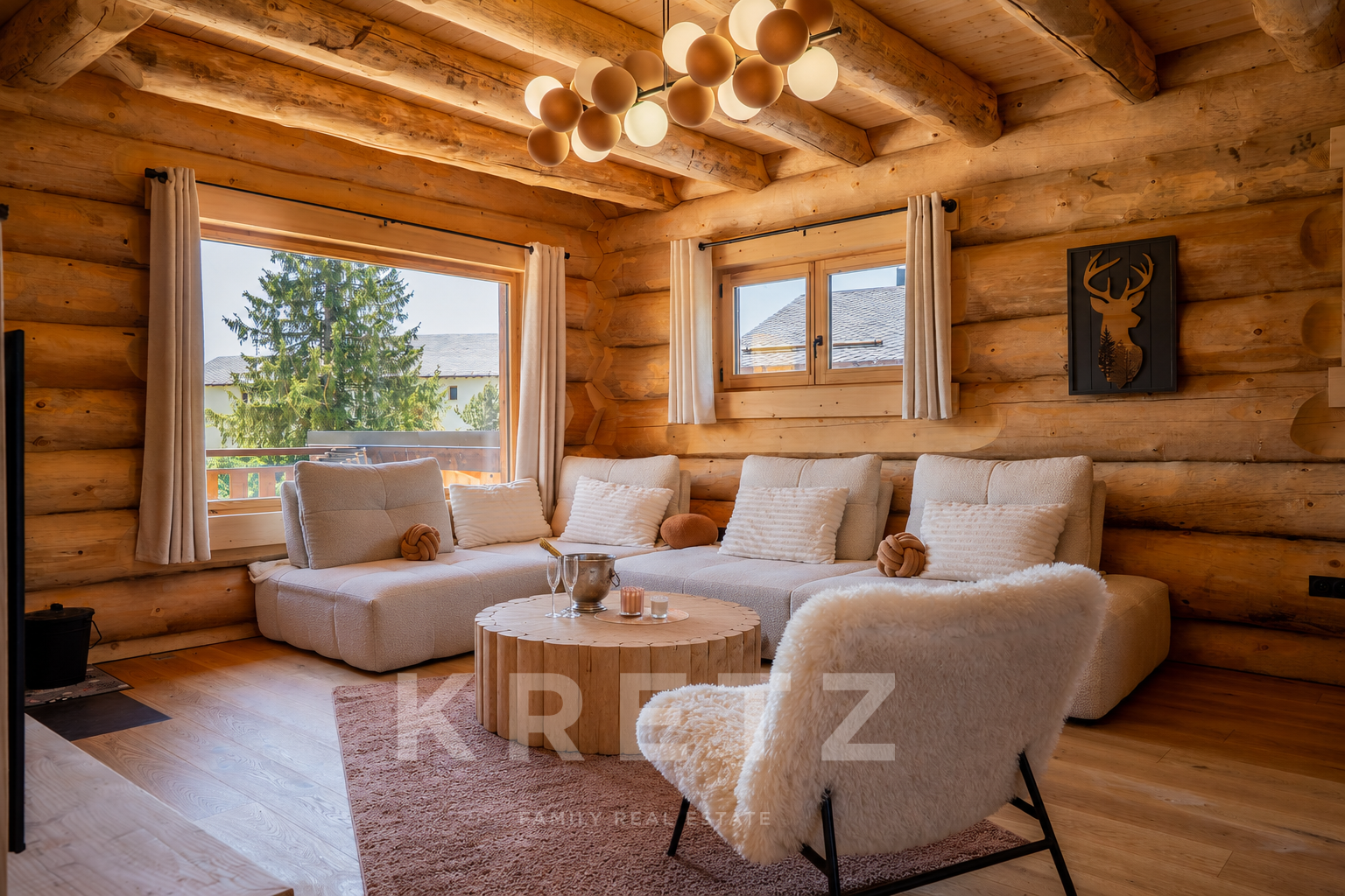 Luxury Chalet for Sale in Font-Romeu – 4 Bedrooms – 200 sqm – Private Gated Residence – Near Ski Slo