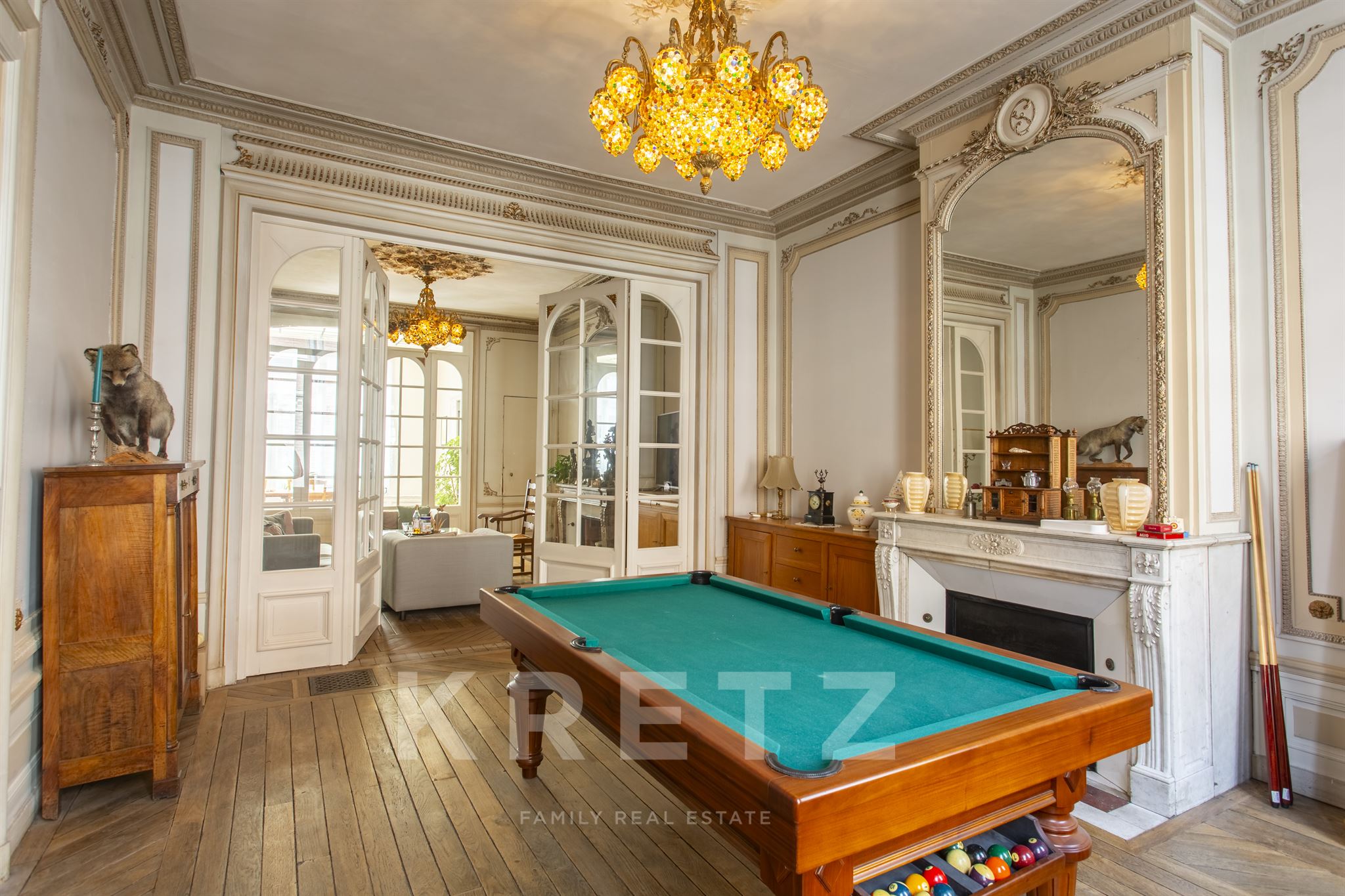 Private mansion on the edge of town
