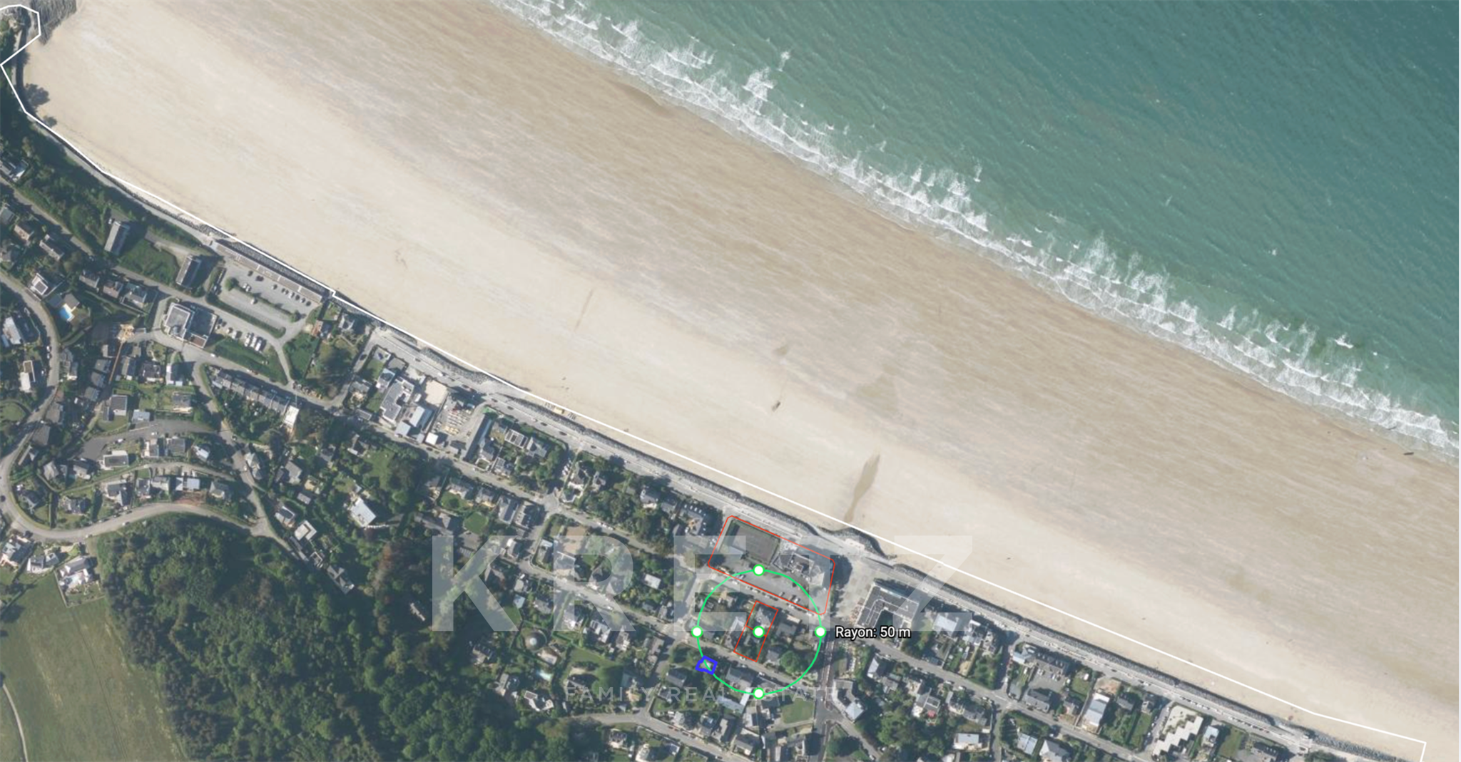 Projet de création vue mer aux Rosaires