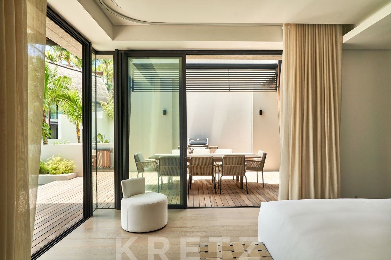 Villa hôtelière de luxe avec piscine privée et accès direct à la plage