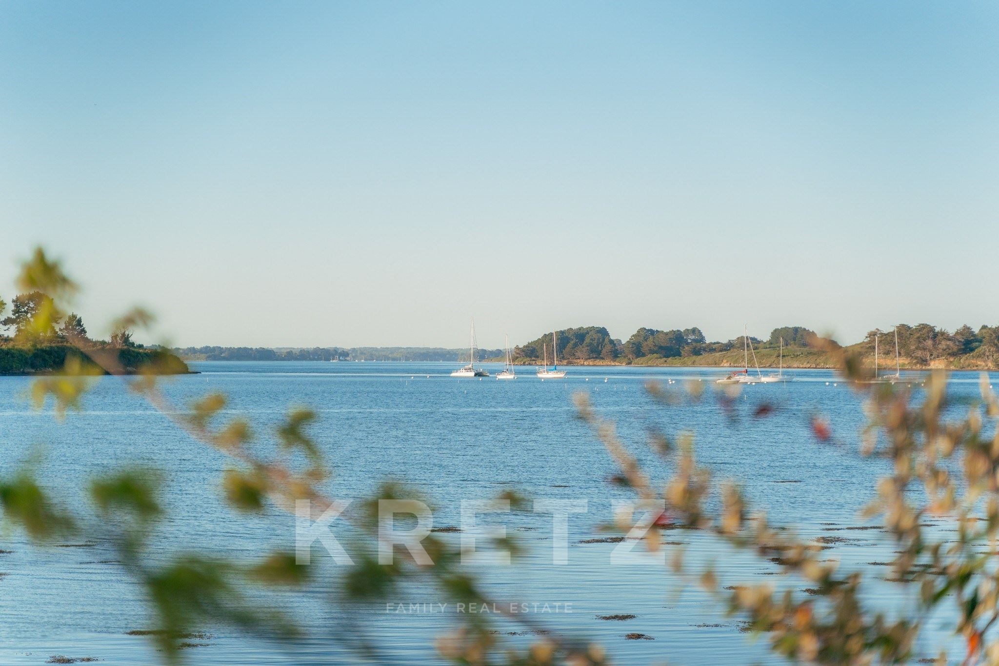Maison contemporaine avec vue à 180 ° sur le Golfe du Morbihan - Arzon