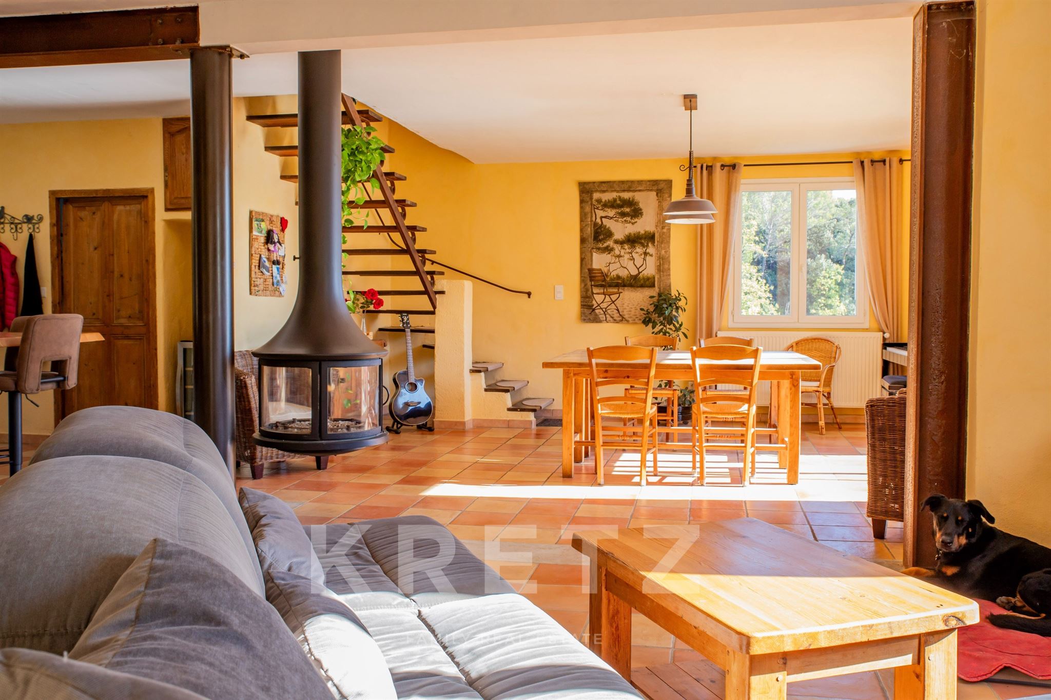 Large country house - two swimming pools - panoramic view