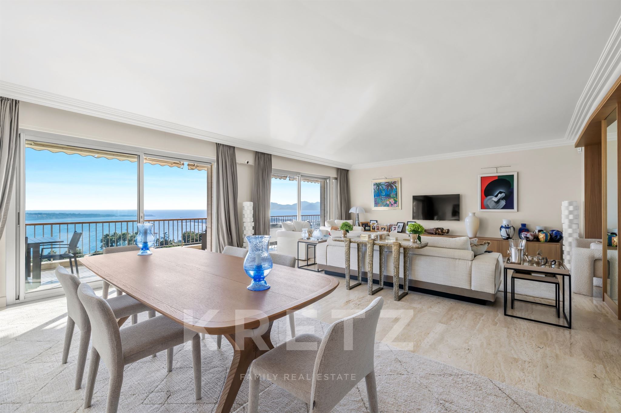 6 room apartment Panoramic Sea View in Cannes Californie