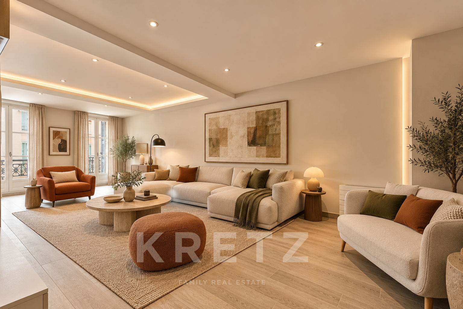 AIX-EN-PROVENCE_HISTORIC CENTER APARTMENT 223 m², 3 BEDROOMS, GARAGE