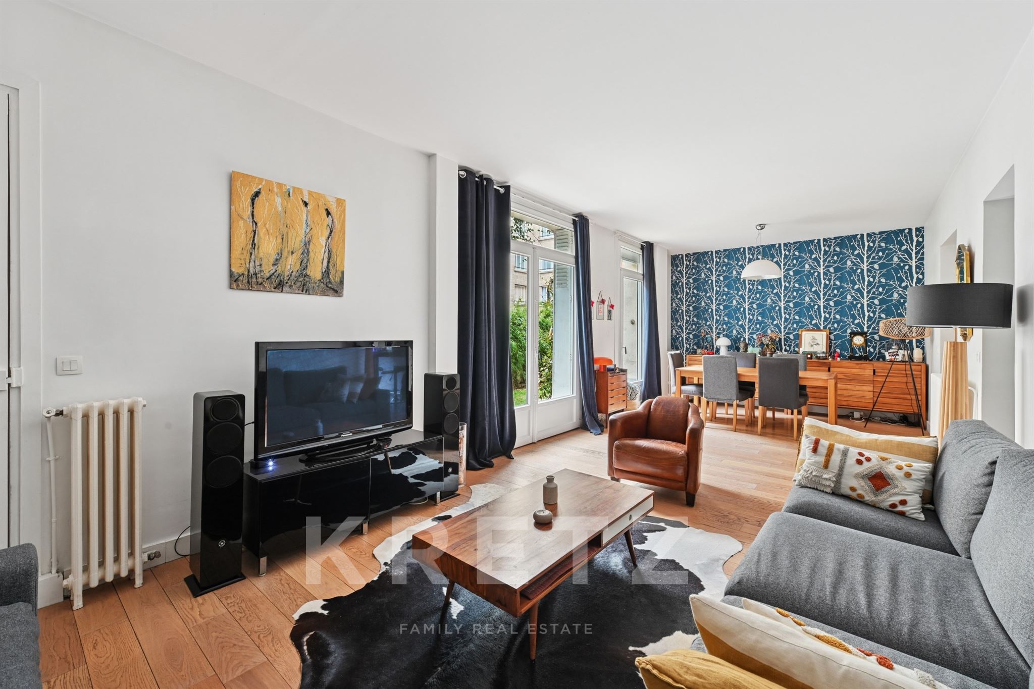 SAINT-MANDÉ - Appartement esprit maison aux portes de Paris avec jardin plein sud