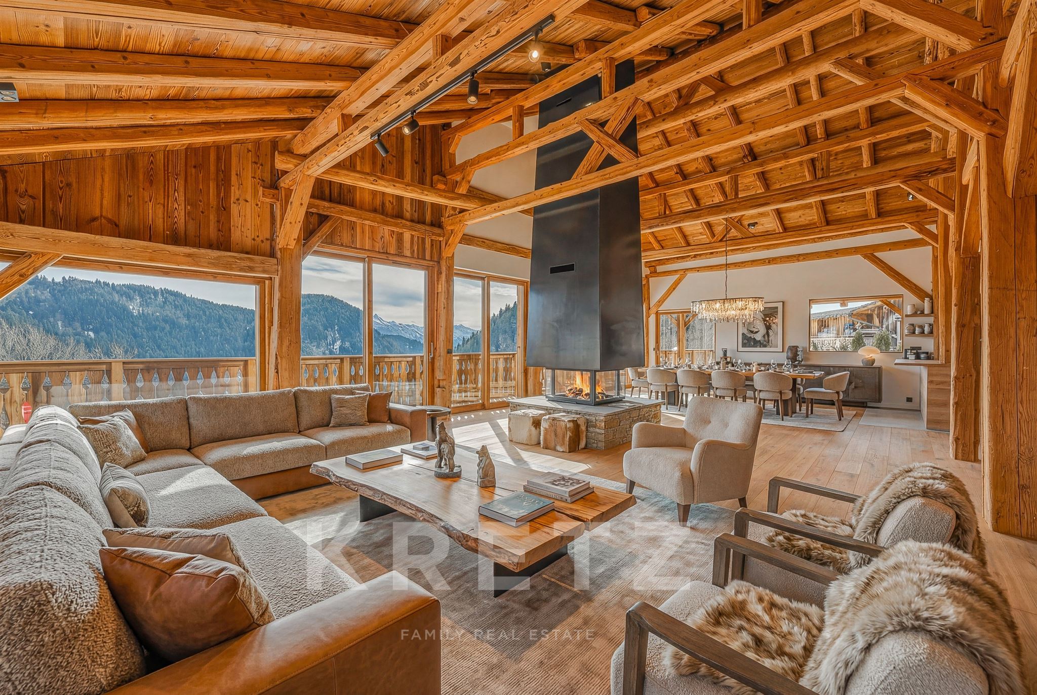Les Gets – Portes du Soleil – Exceptional renovated farmhouse with panoramic views