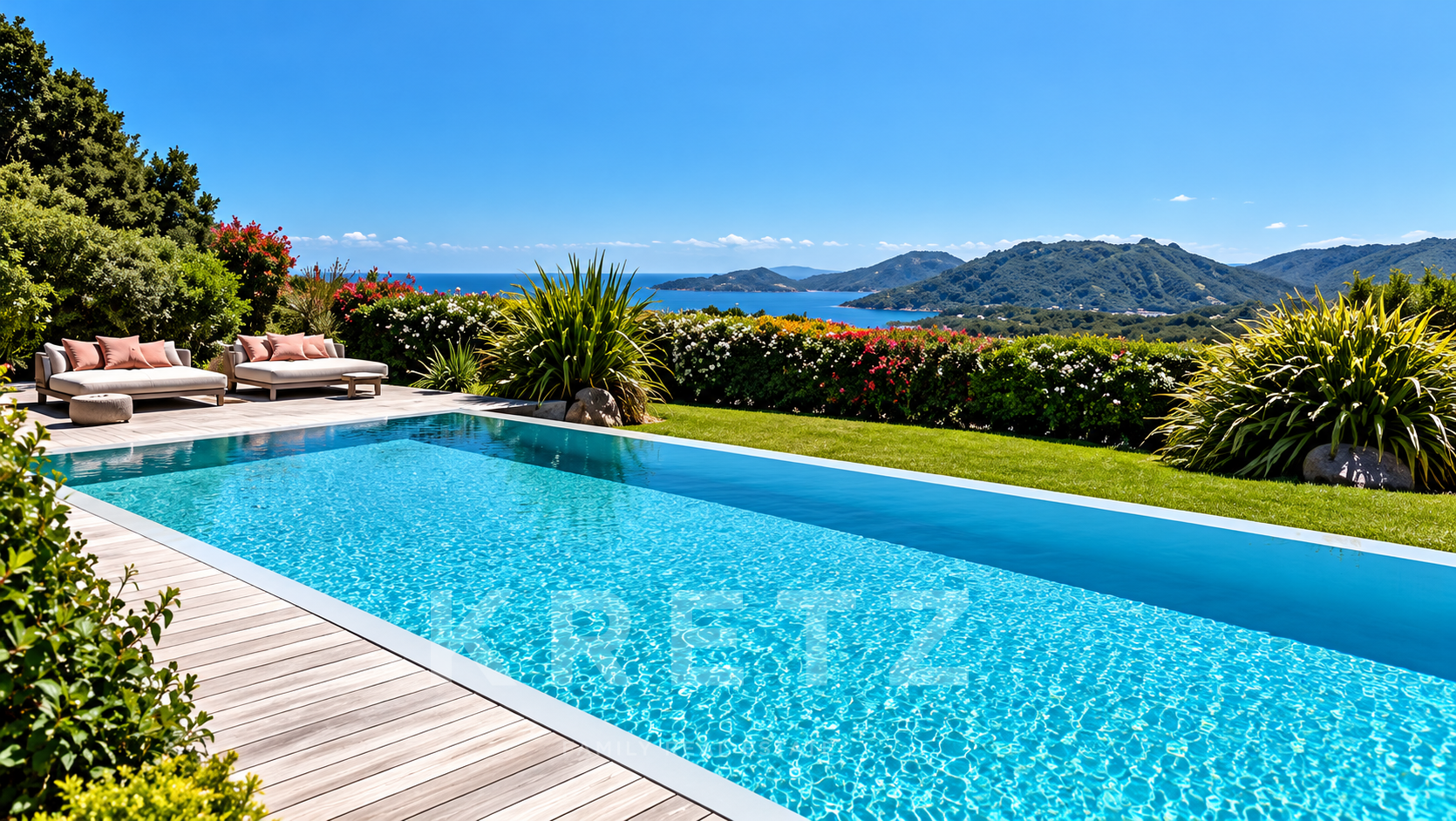 Villa d’architecte d’exception avec vue sur la baie de Palombaggia