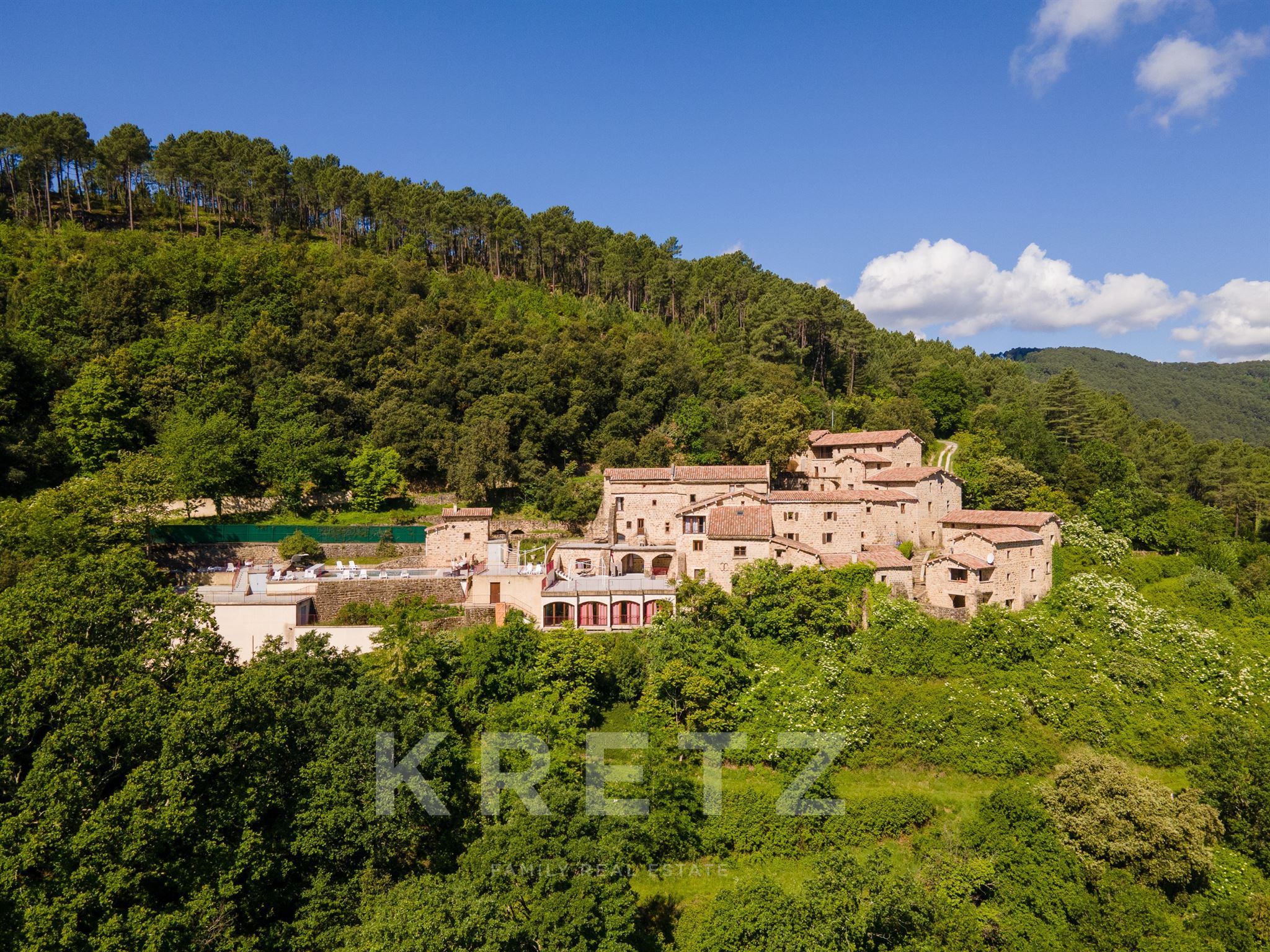 An Exceptional Private Hamlet in the Heart of Southern Ardèche