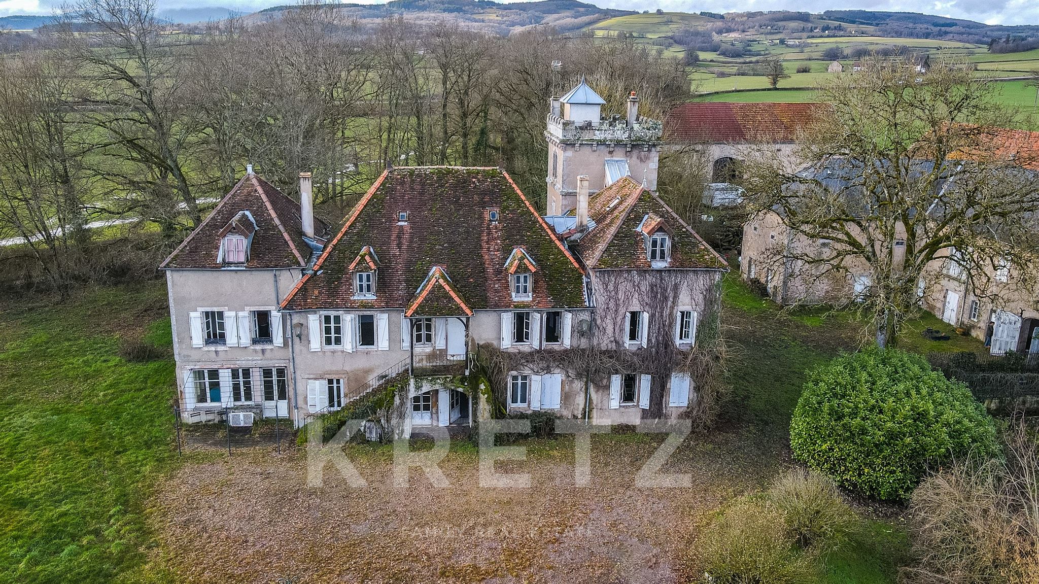 16th century castle in Burgundy- Morvan near Autun
