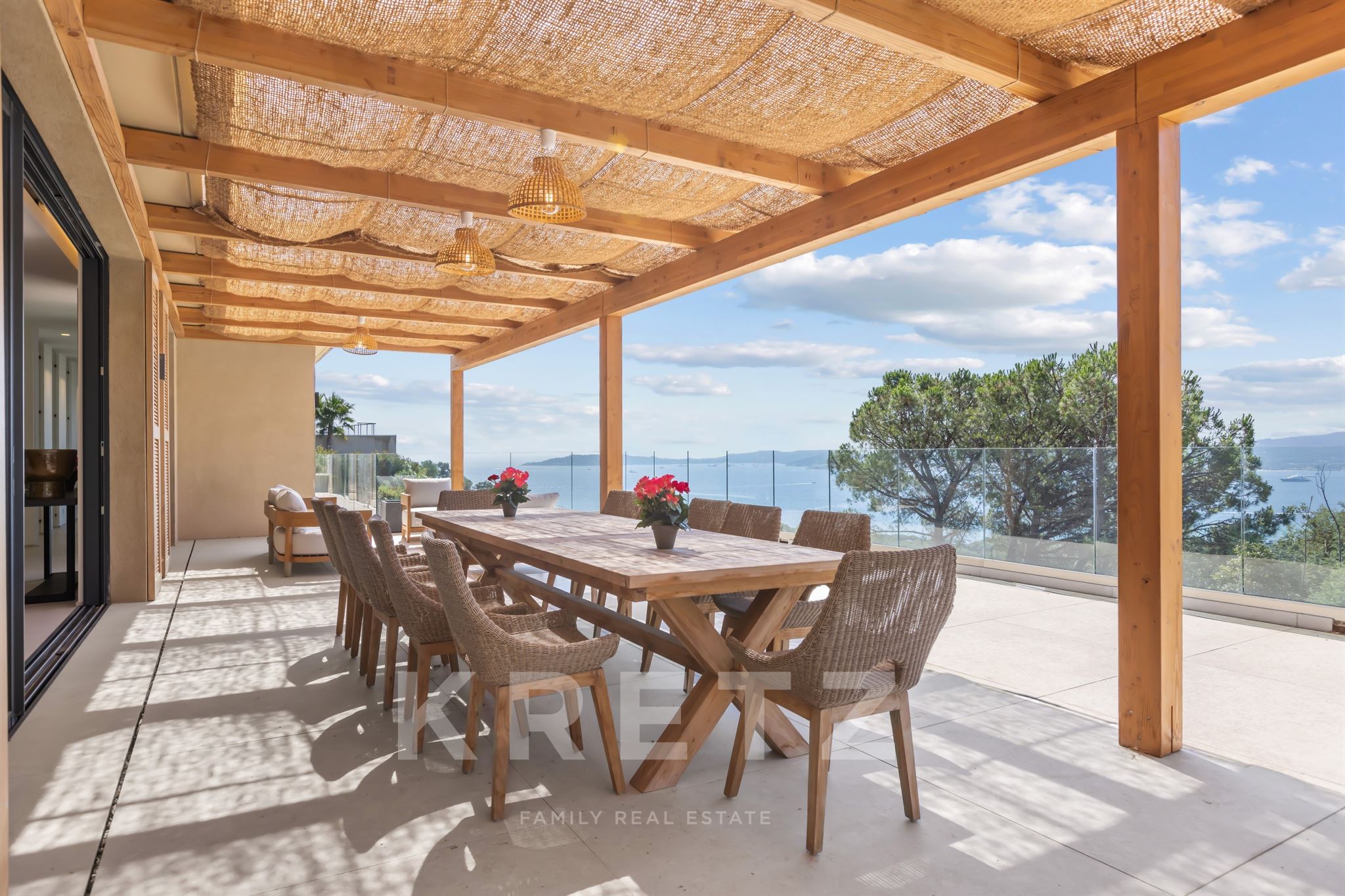 Grimaud - Magnificent sea view villa