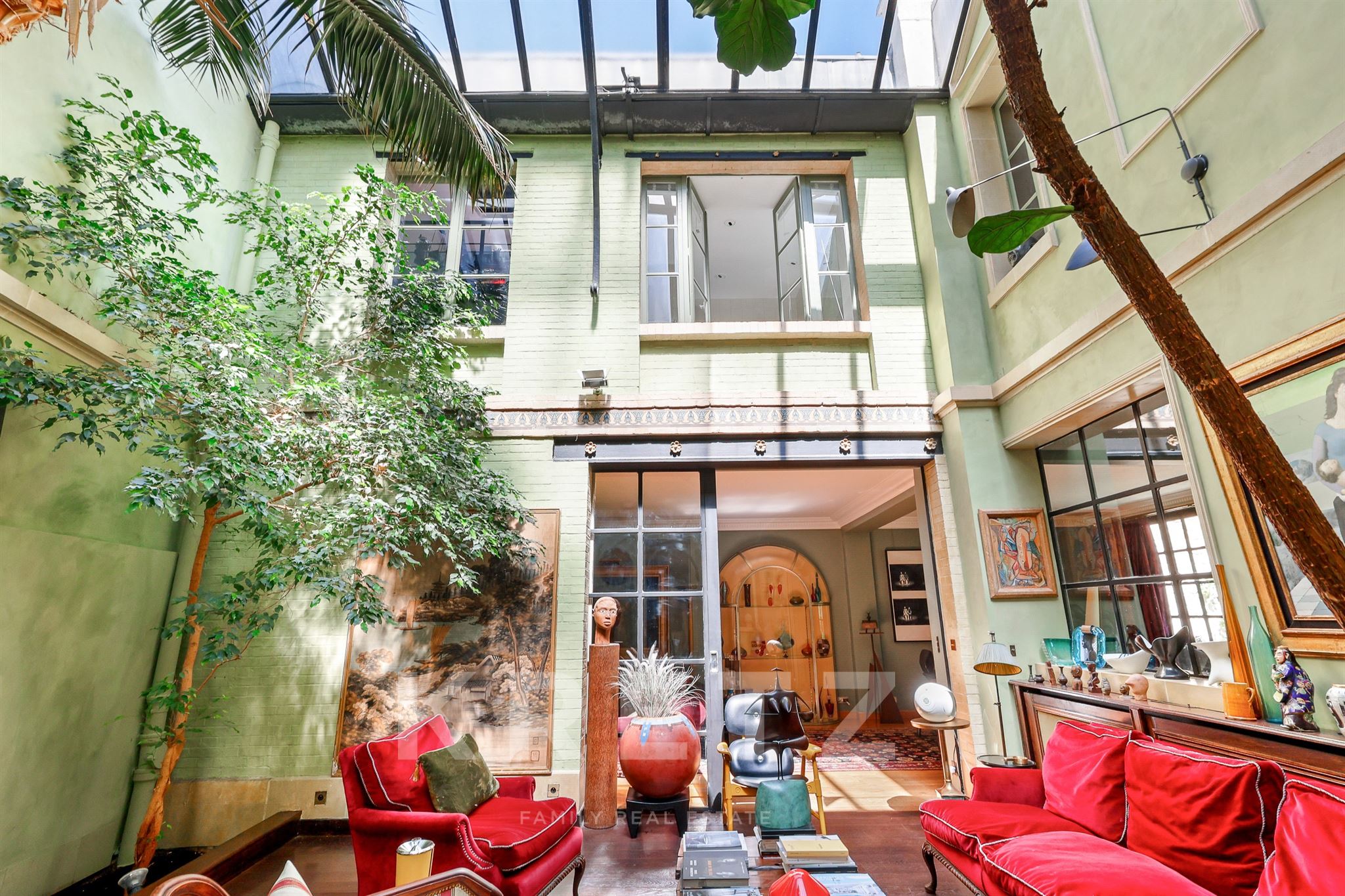 Paris XVIème - Une maison familiale avec jardin