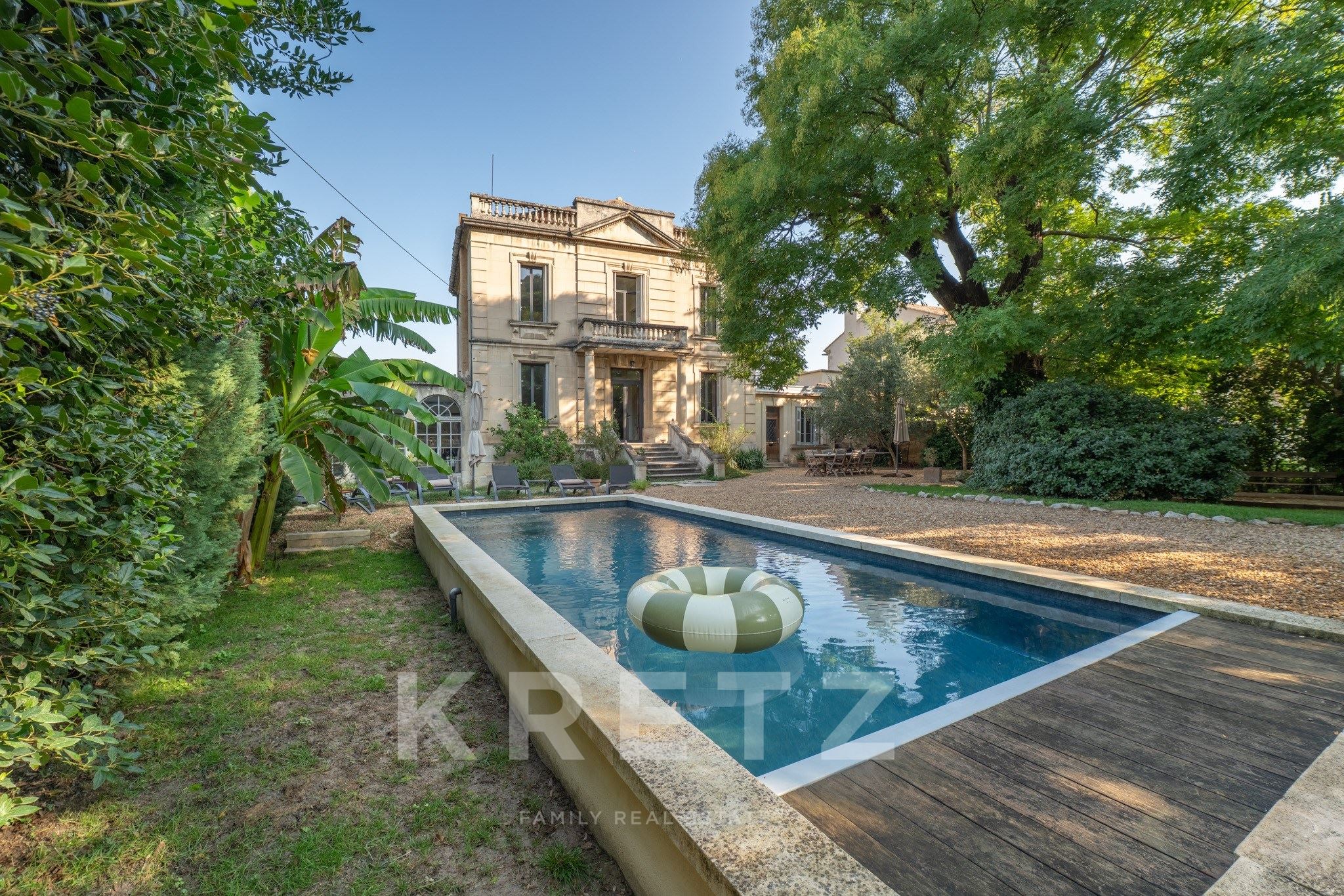 19th-Century Manor House with Pool, Garden and Orangery