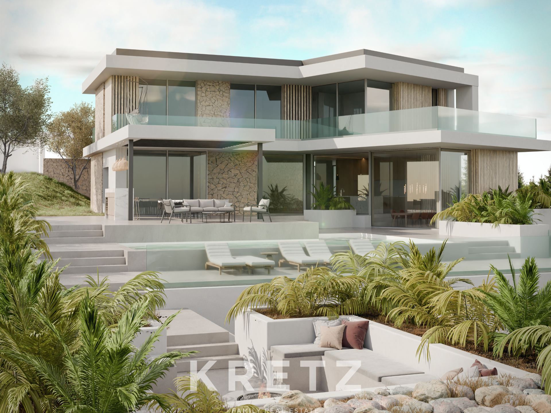Luxury Scandinavian-Style Villa with Sea Views – Can Girona, Sitges