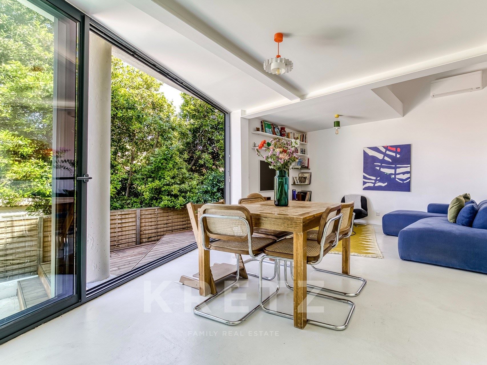 Marseille 7è Roucas Blanc - maison d'architecte avec piscine