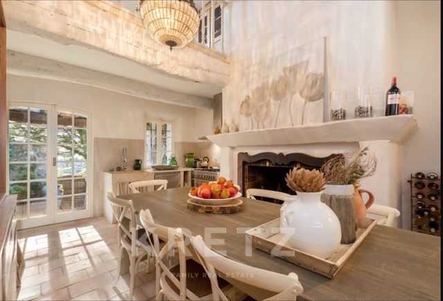 19th-century stone farmhouse with guest house