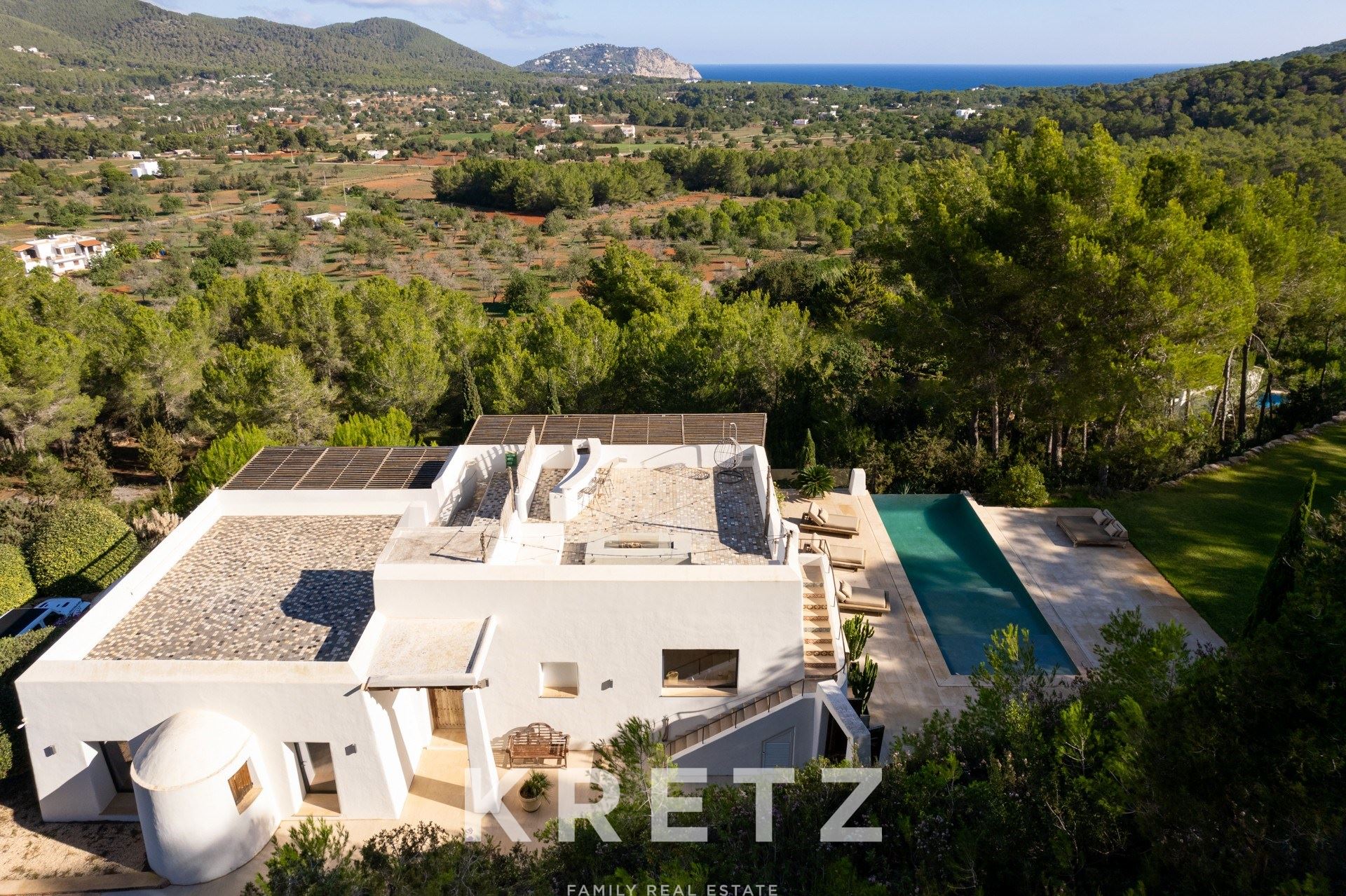 Villa de luxe vue sur mer